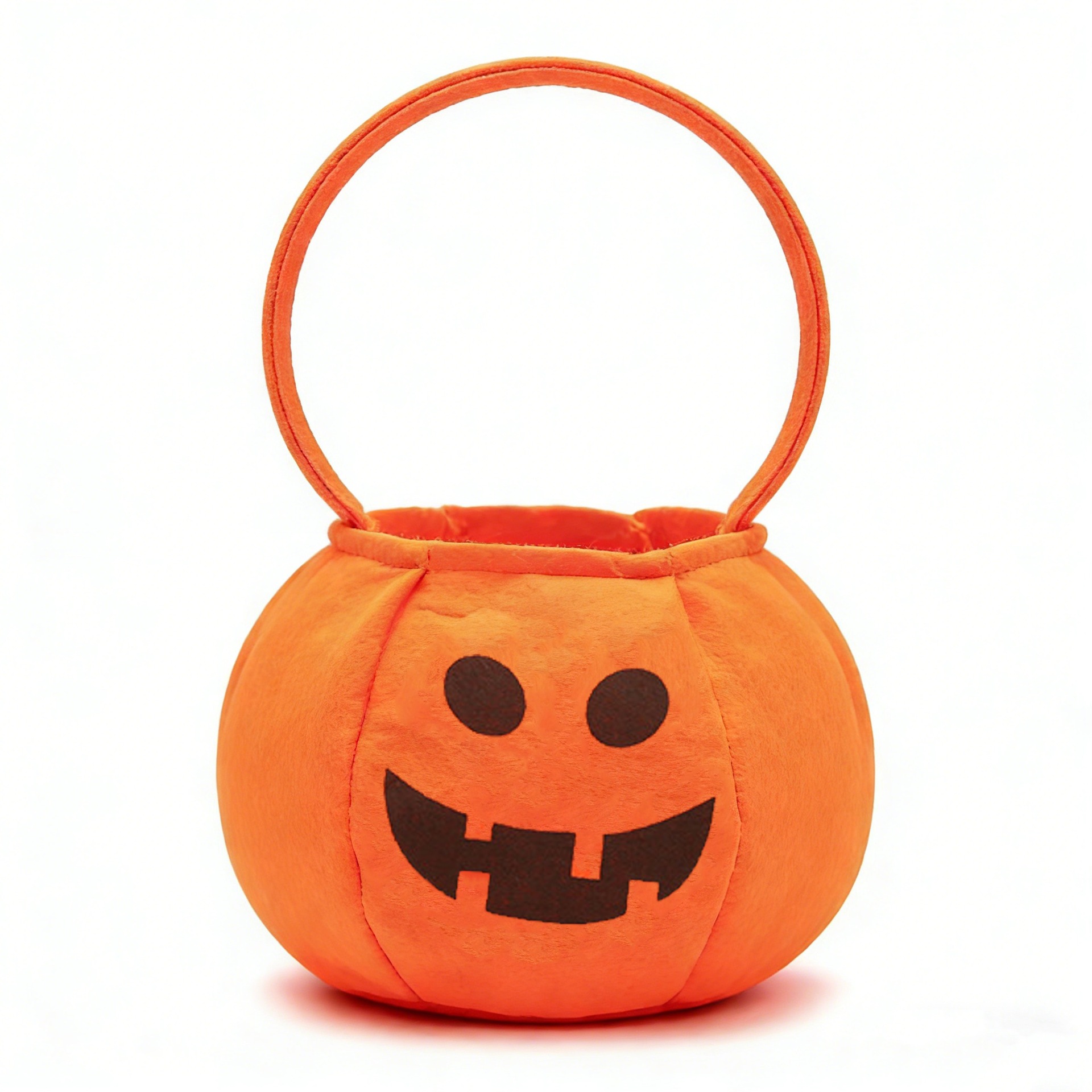 Bolsa de dulces de Halloween portátil bolsas de calabaza tridimensionales para niños regalos props de fiesta de fantasmas brujas transfronterizas props de fiesta de fantasmas