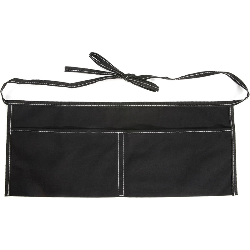 Comercio exterior transfronterizo Oxford delantal tela logotipo personalizado bolsas de cintura multifuncionales al aire libre delantal corto fabricante de busto al por mayor