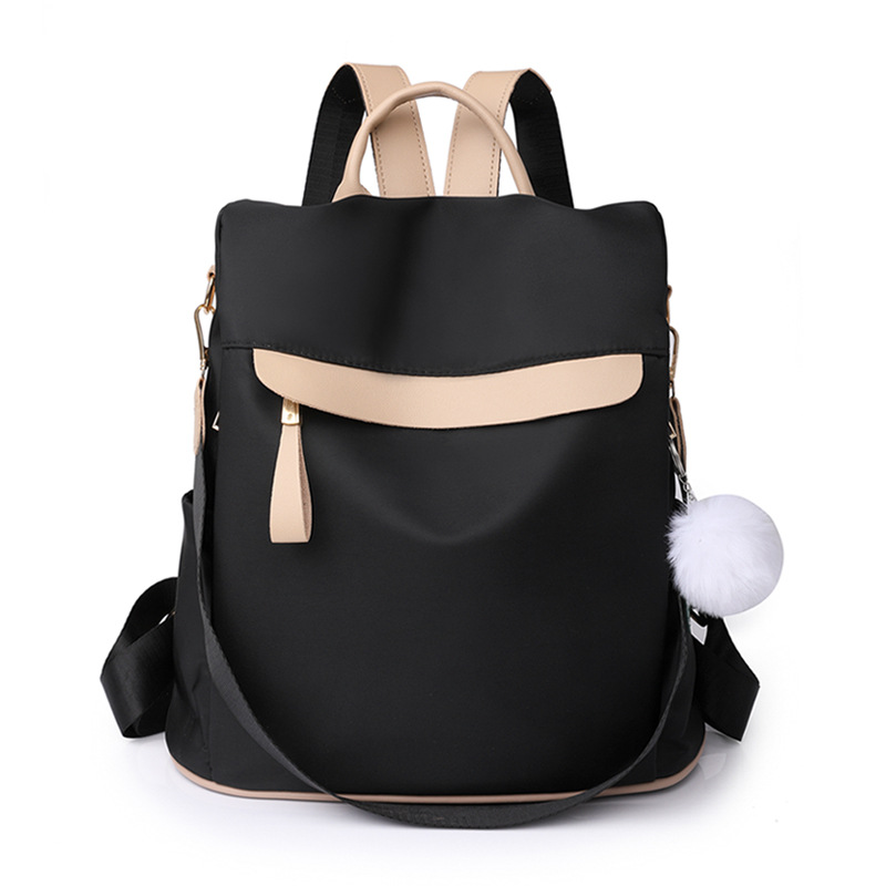 2024 nueva moda de alta calidad para señoras mochila antirrobo simple y versátil mochila multifuncional para viajeros ligeros de moda