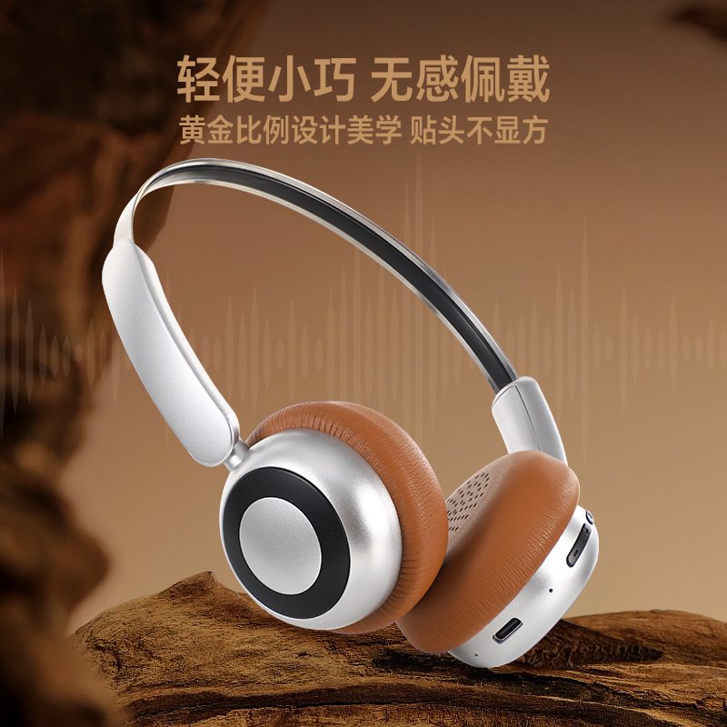 2025 New Network Explosions Factory Foreign Trade Cross-border American Retro Headset Wireless Bluetooth Headset Headset 2025 New Network Explosions Factory Foreign Trade Cross-border American Retro Headset Wireless Bluetooth Headset Headset