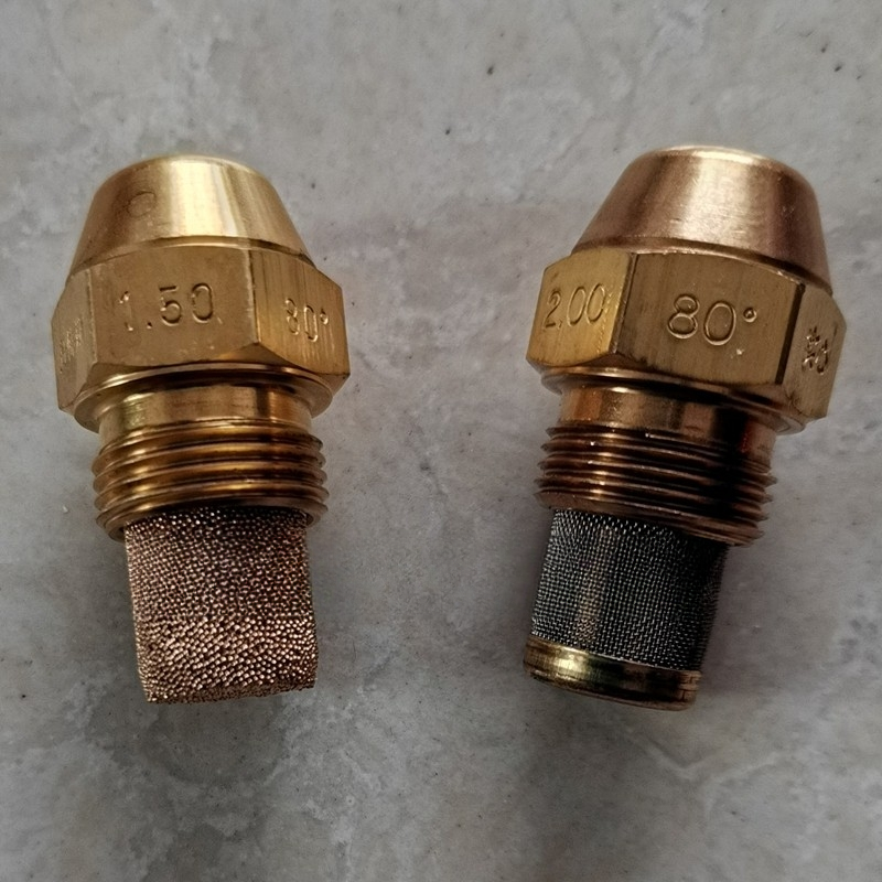 喷油嘴燃烧器柴油雾化喷头燃烧机喷嘴甲醇燃油灶锅炉配件