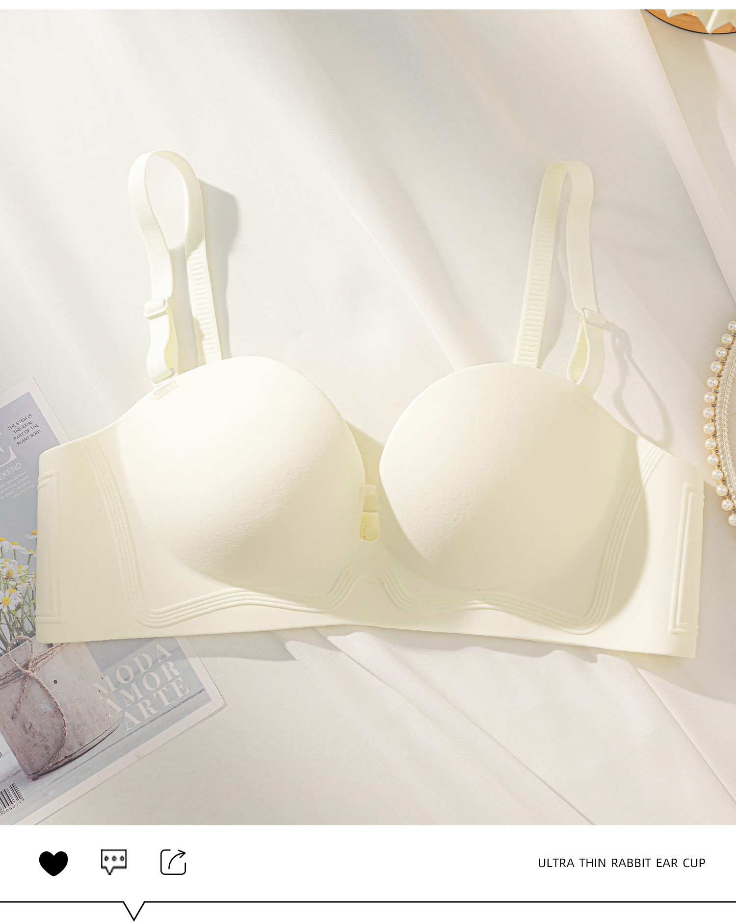 Venta directa de fábrica comercio electrónico transfronterizo Sudeste de Asia Vietnam Tailandia damas soporte superior simple sin costuras colección lateral sujetador