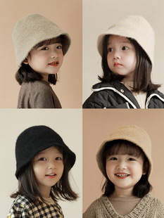 Children's hat winter New outdoor sun hat baby girl cute western style sun hat fashion fisherman hat