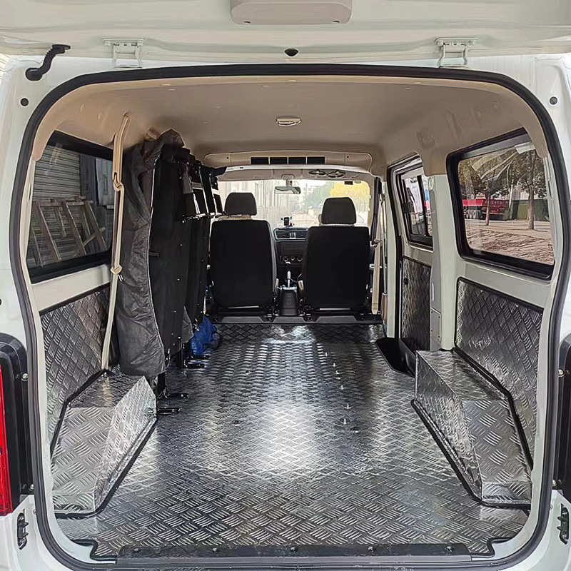 Changan Ruixing M60M80 Stainless Steel Floor Glue Aluminum Alloy Cargo Floor Mat Special Compartment Guard Anti-Pressure Wholesale