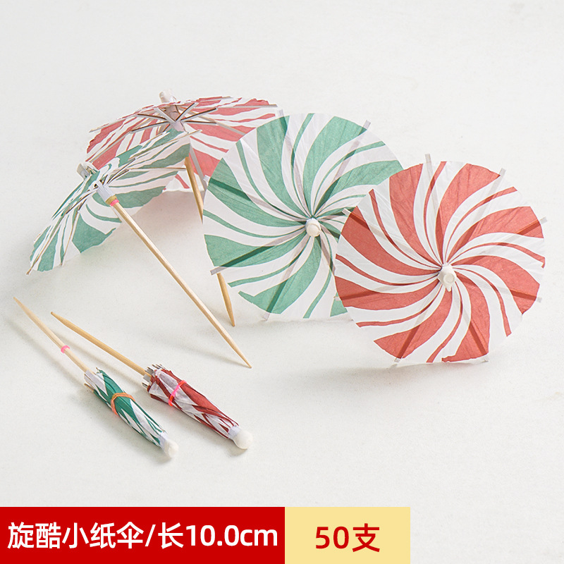 Palillos de Sombrilla para Frutas y Cócteles de Bambú Decorativo para Tartas y Platillos image 61
