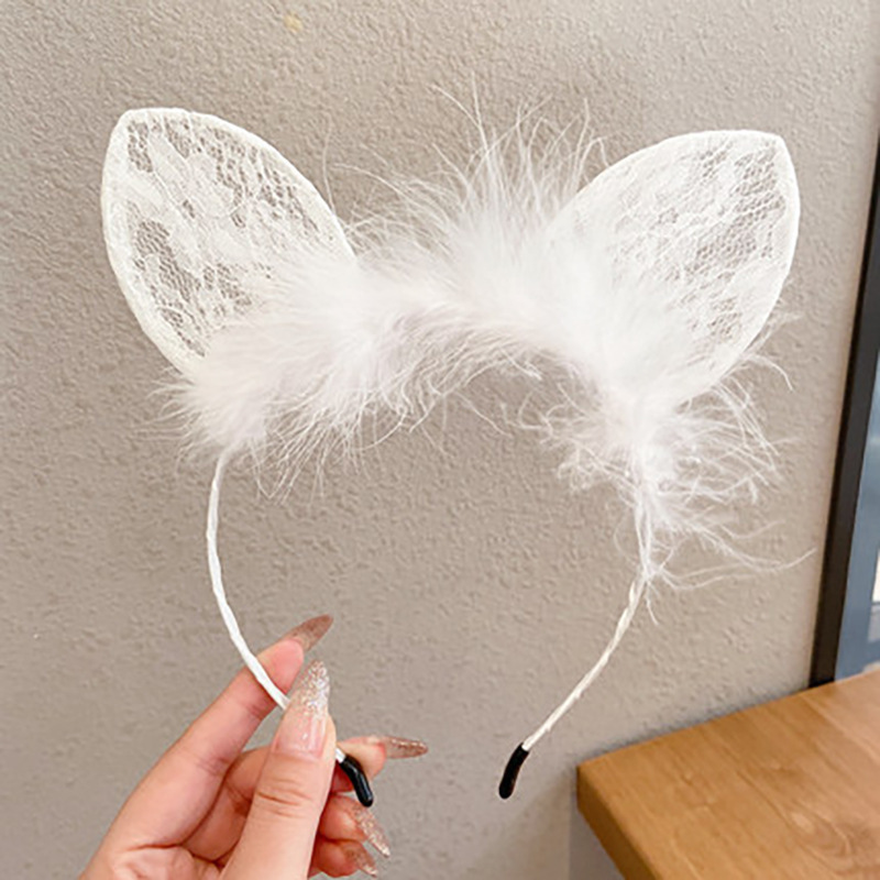 【T22】흰 고양이 귀