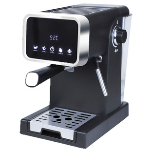 Electric Stainless Steel Espresso Machine Milk Frother Export Export Easy to Operate Touch Screen
