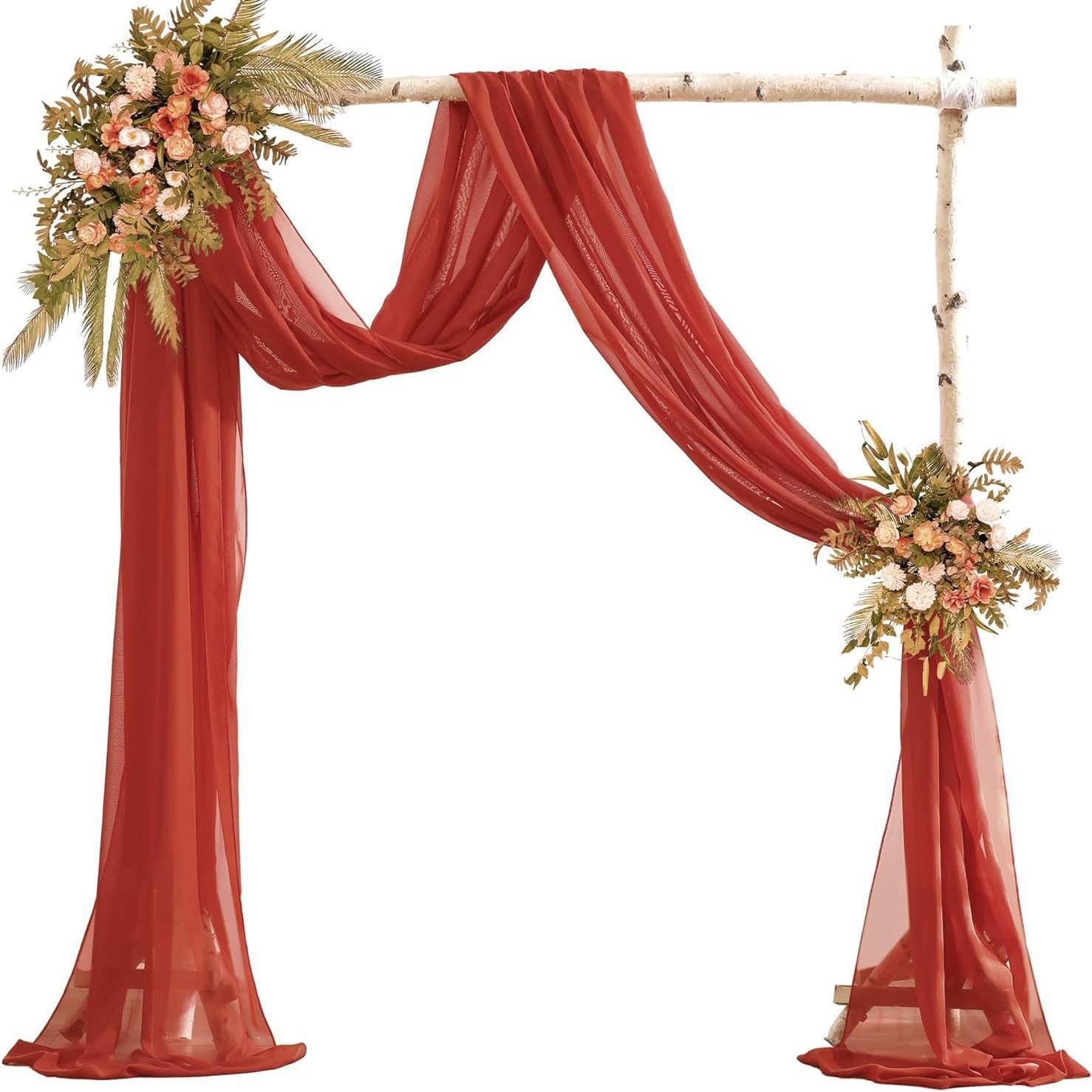 Nieve cortina cortina de boda césped decoración al aire libre cortina cortina tabla bandera diseño sueños transfronterizos