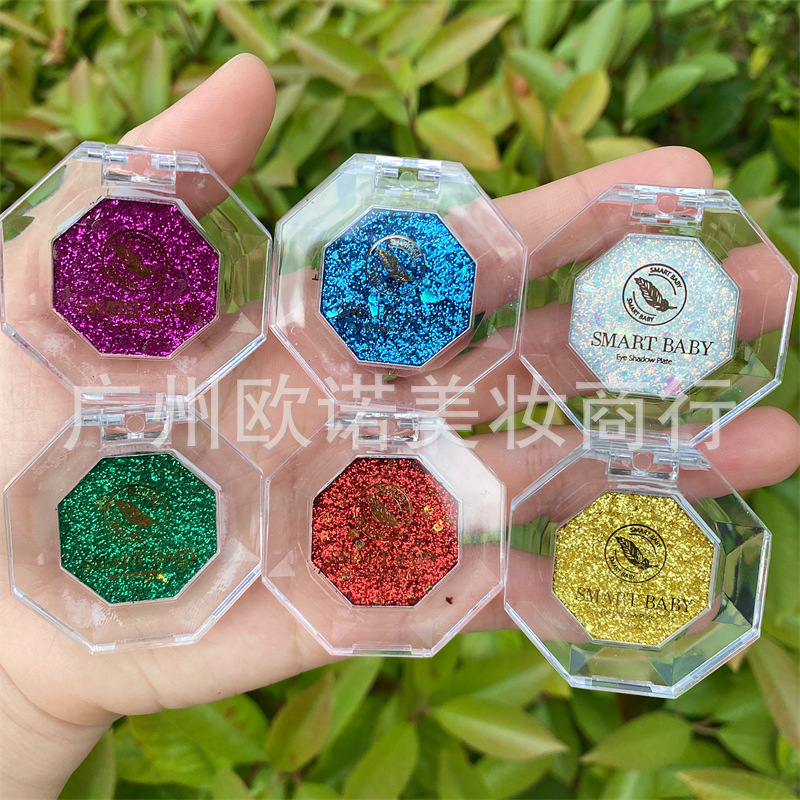 Elf Baby Star Diamond Sequin Monochrome Eyeshadow 838 Glue-Free Glitter Glitter Kindergarten Stage Makeup Eyeshadow