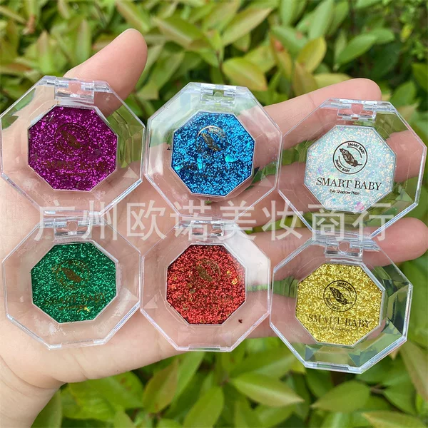 Elf Baby Star Diamond Sequin Monochrome Eyeshadow 838 Glue-Free Glitter Glitter Kindergarten Stage Makeup Eyeshadow