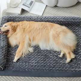 狗床狗窝柔软够枕头宠物用品狗沙发海绵沙发防滑狗靠垫易清洗防水