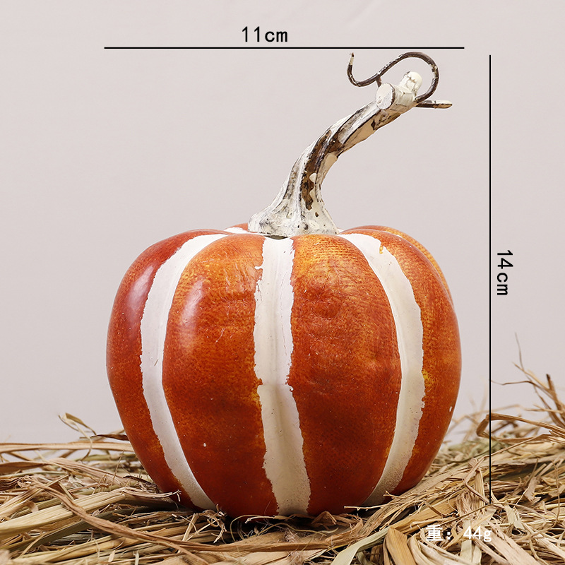 Simulación transfronteriza espuma calabaza modelo Halloween Acción de Gracias decoración de Navidad props disparo decoración de calabaza falsa image 19