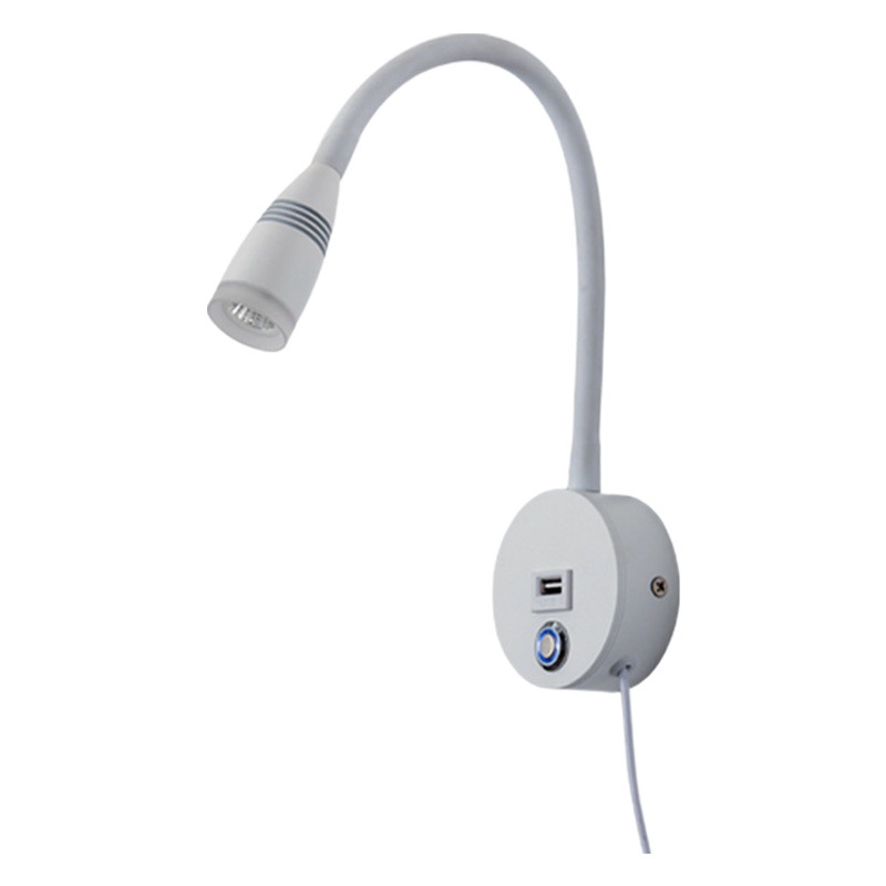 Transfronterizo lámpara de pared led lámpara de noche interior lectura simple lámpara de pared táctil de tres colores electrodeless atenuación lámpara de pared interior