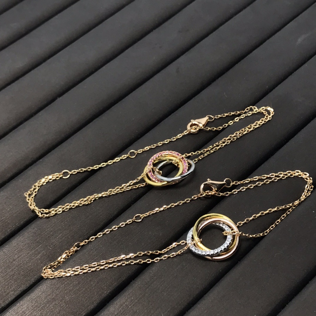 18K Rose Gold Bracelet - Pink Diamond
