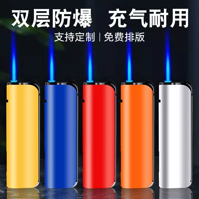 50 креативных металлических высоких значений надувных ветрозащитных зажигалок на заказ печатных объявлений оптом прочный плюс