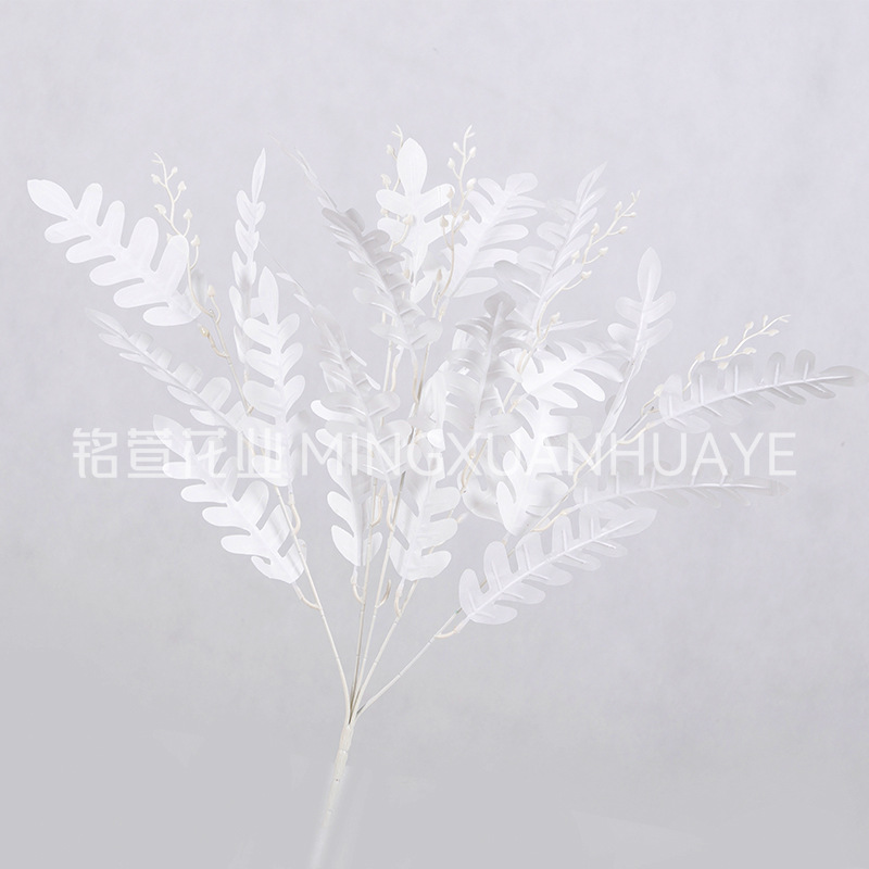 흰색 - 단풍잎 다발