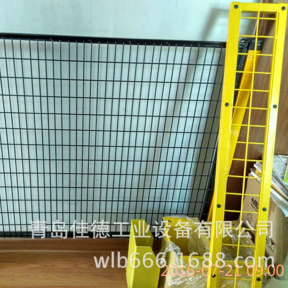 青岛铝型材机器人安全围栏护罩  焊接防护围栏