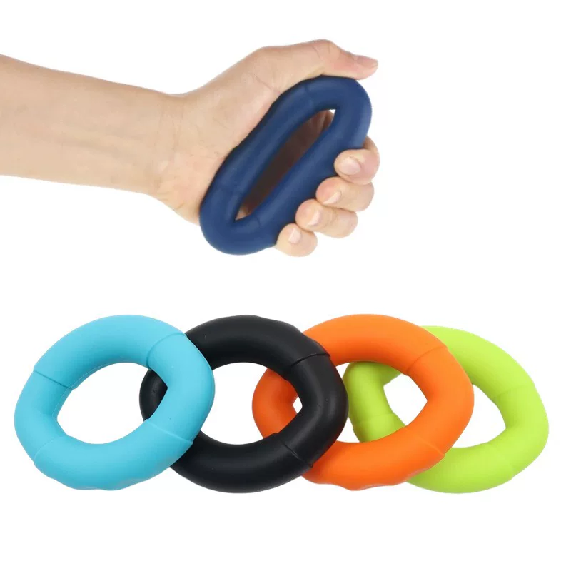 Cross-border large silicone grip circle professional fitness exercise grip device high pound number exercise finger flexible training device