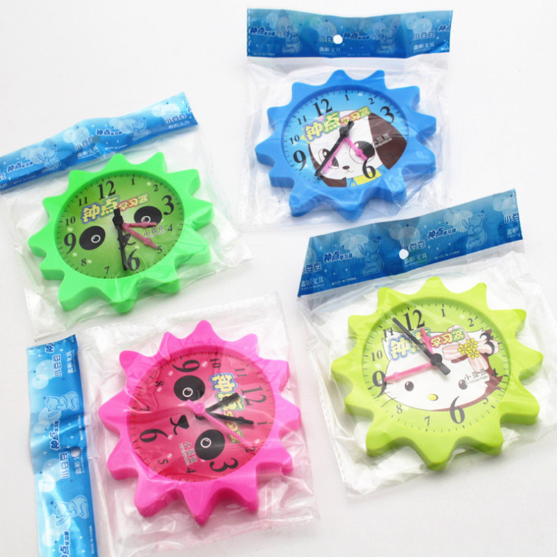 Hora DE LOS NIÑOS dispositivo de aprendizaje tiempo de aprendizaje simulación reloj juguetes de aprendizaje de la primera infancia aprendizaje ayudas didácticas