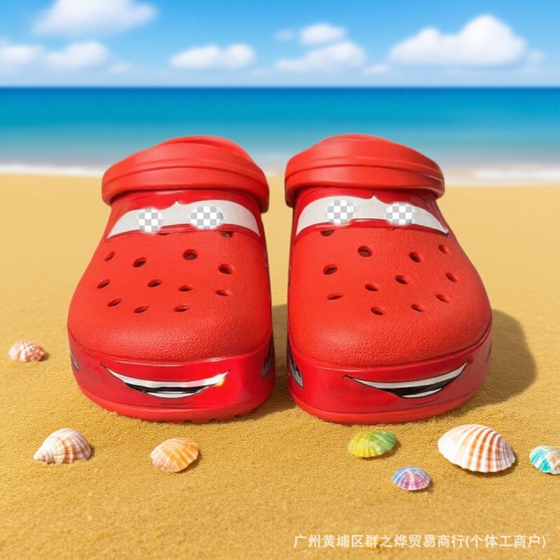 【95 Car Flashing Lights】Adult Clog Shoes Outdoor Unisex Couple Beach Shoes Non-Slip Sandals 【95 Car Flashing Lights】Adult Clog Shoes Outdoor Unisex Couple Beach Shoes Non-Slip Sandals