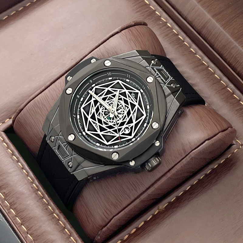 Excellent quality tremolo fast hand net Red live big bang automatic mechanical watch waterproof men's watch men's concept