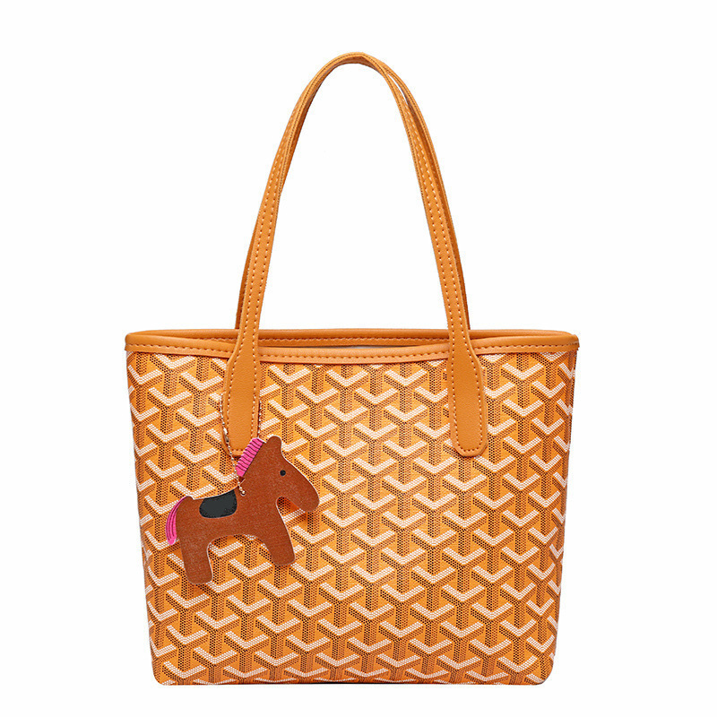 Bolso coreano de dientes de perro 2022, bolso de mano, bolso de moda de comercio exterior, bolso de cubo al por mayor, bolso de hombro, bolso de impresión