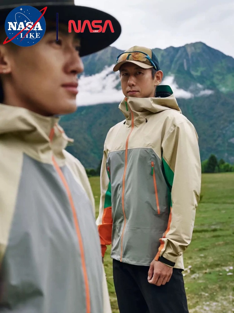 NASALike Songzhan combinación de color de contraste con cáscara dura Nanjiabawa ligera Taizhou Bird House vestir de asalto chaqueta de pájaro hombre