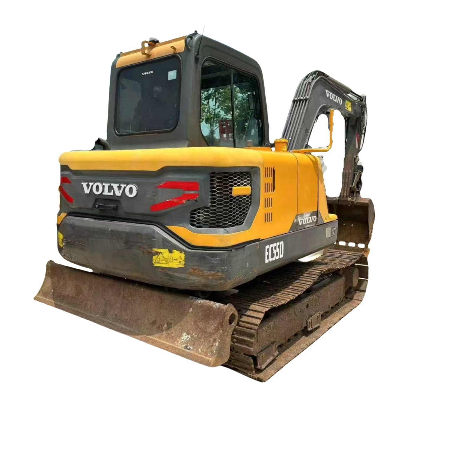 二手沃尔沃EC55 cralwer挖掘机
