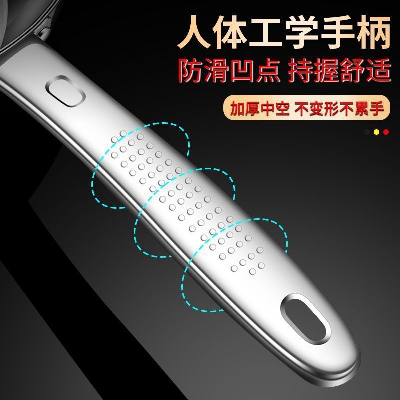 Capacious big water ladle stainless steel for home use scaled