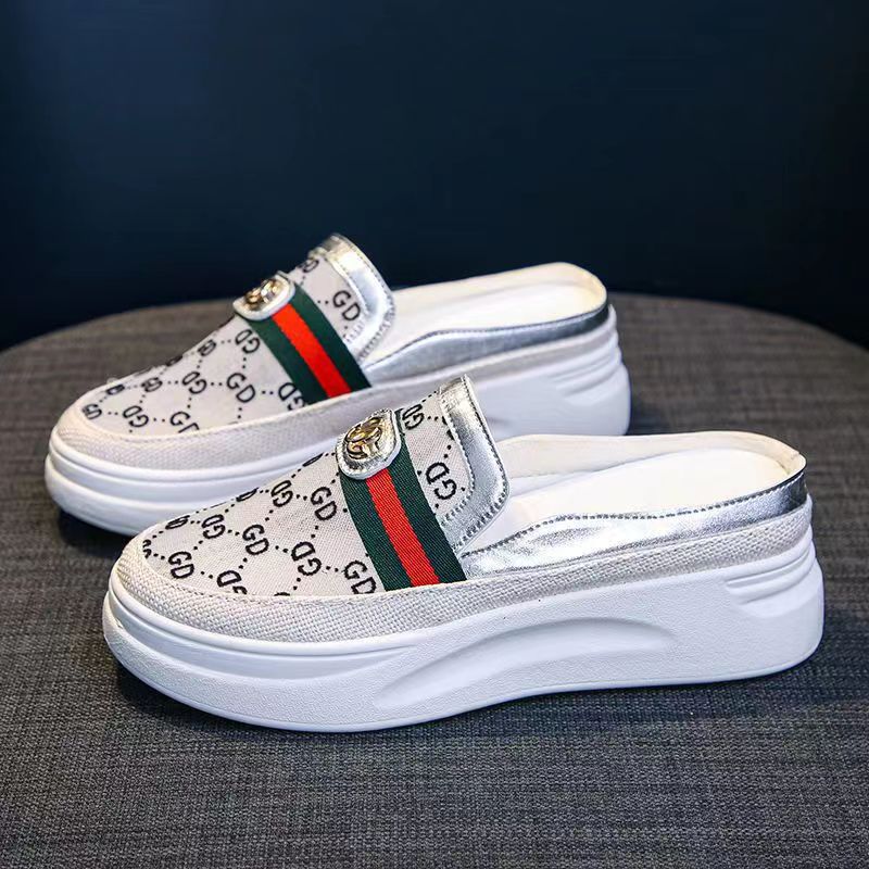 Fashionable mesh breathable comfortable casual white sneakers…