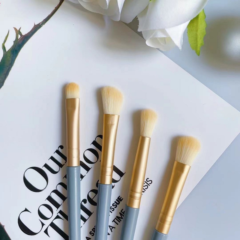 Blue Bridge 4 Eye Shadow Makeup Brush Soft Hair Eye Nose Shadow Brush Eye Makeup Brush Details Brush Portable Makeup Brush
