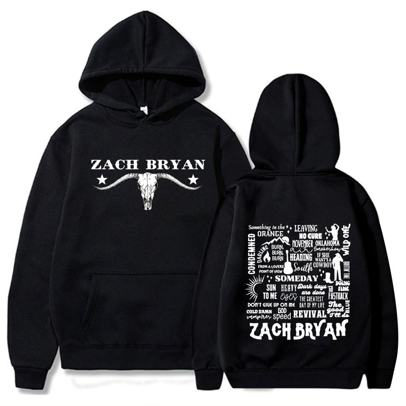 2025 Independent Station Export Amazon New Zach Bryan Men's and Women's Western Country Music Hoodie 2025 Independent Station Export Amazon New Zach Bryan Men's and Women's Western Country Music Hoodie