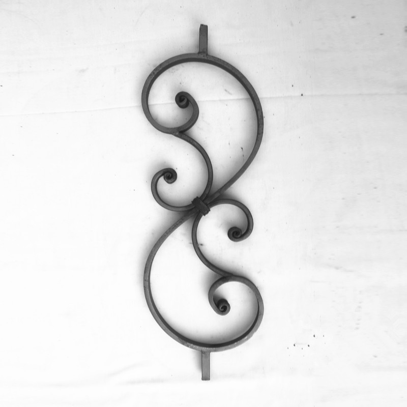 供应 阳台带弧度提花 锻杆 阳台围栏配件 ，厂家