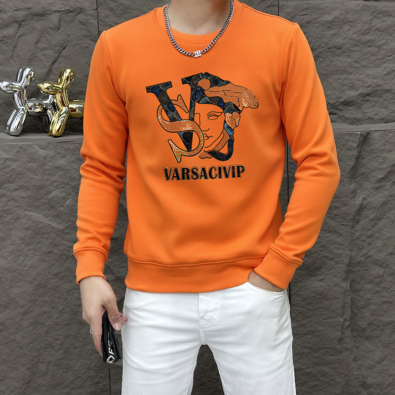 Fábrica de fuente de una primavera y otoño 2024 nueva letra estampada en caliente chaqueta de hombre joven chaqueta casual diaria