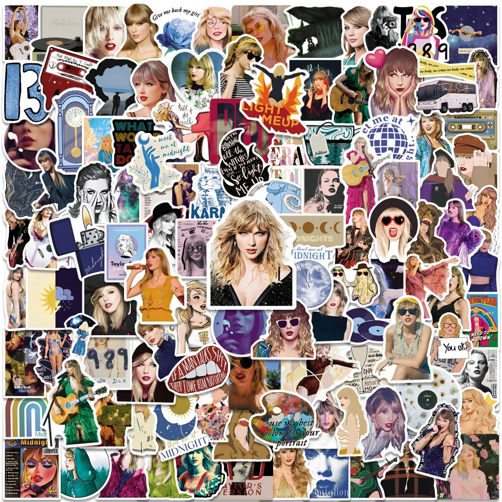 350 Taylor SWIFT Taylorus Veter Бумага Европейский и Американский Звезды звезды нашивка для компьютера и телефона гитара