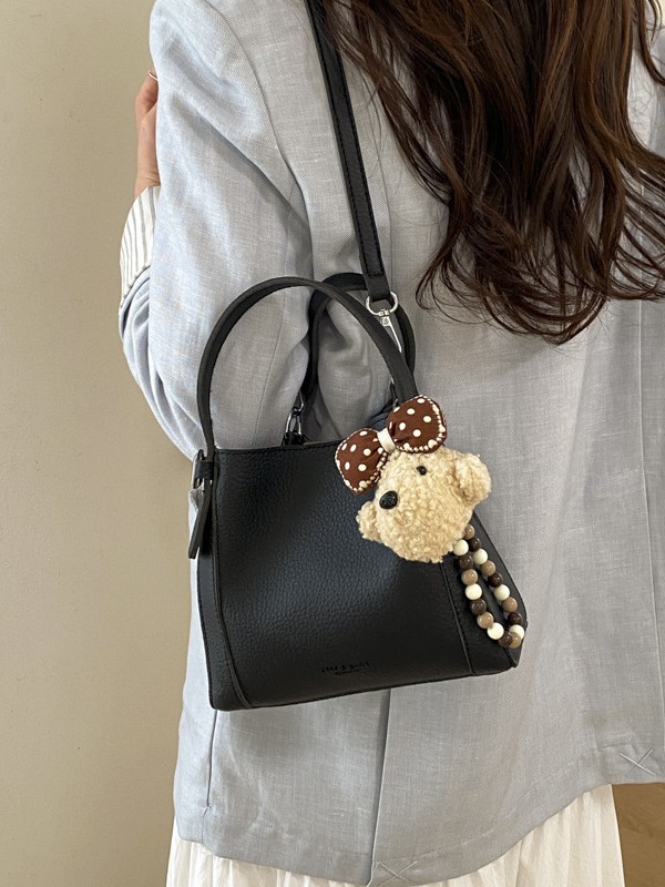 Nicho coreano litchi pattern bolso de cubo de mano mujer comercio exterior nueva moda alta textura ligera lujosa bolsa de mochila