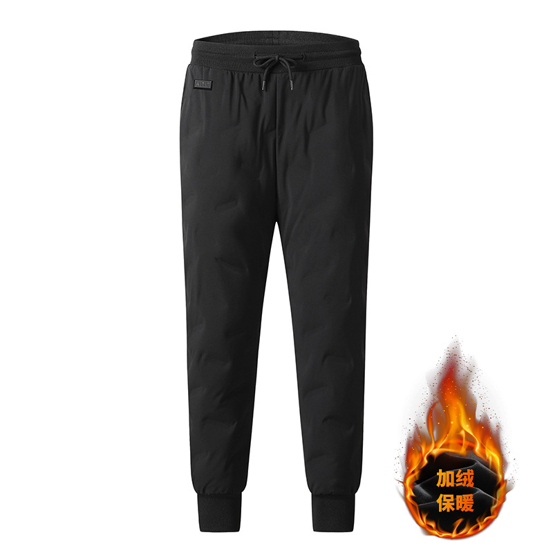 Nuevos pantalones de calentamiento calentador para uso externo más terciopelo grueso antifrío de mediana edad recargable USB pantalones de calentamiento eléctrico inteligente invierno