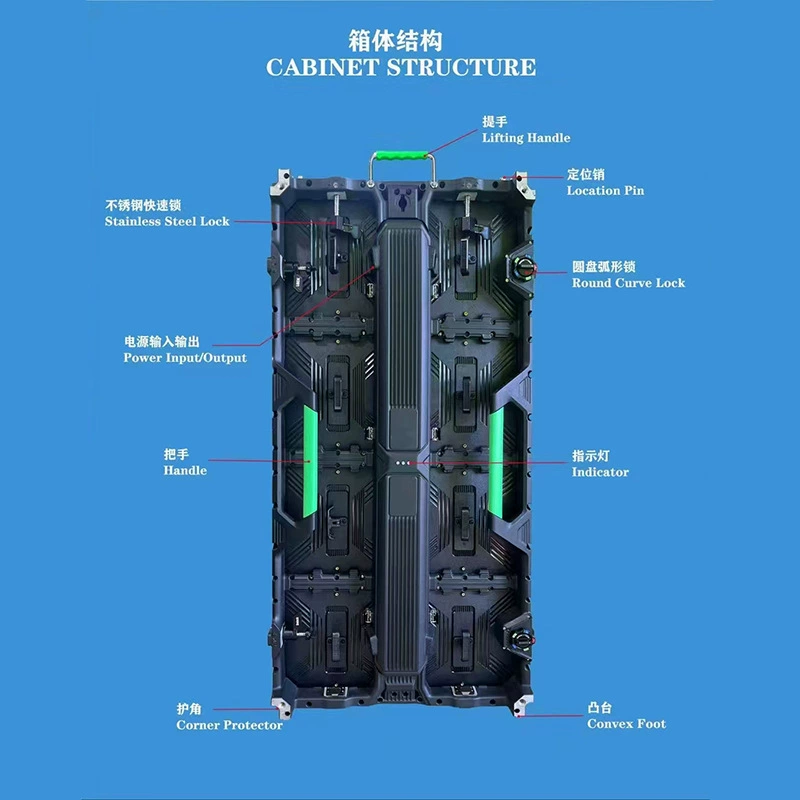 P3.91 P4.81 P2.976 P2.604 LED rental screen front and rear maintenance LED performance screen LED renta
