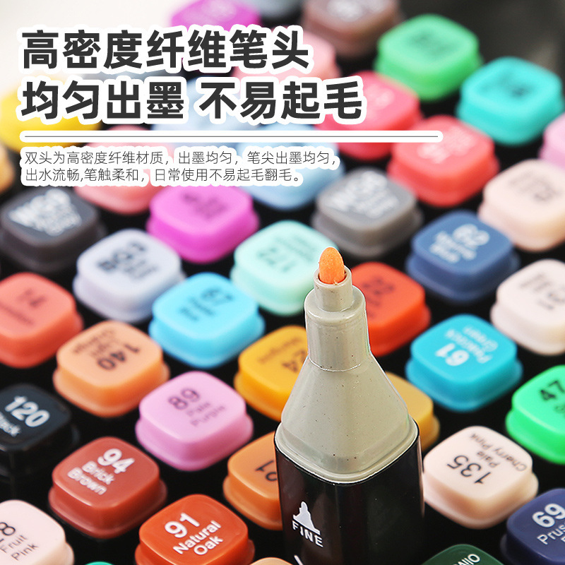 批发touch儿童马克笔48色掌握双头美术绘画工具水彩笔厂家直供|undefined