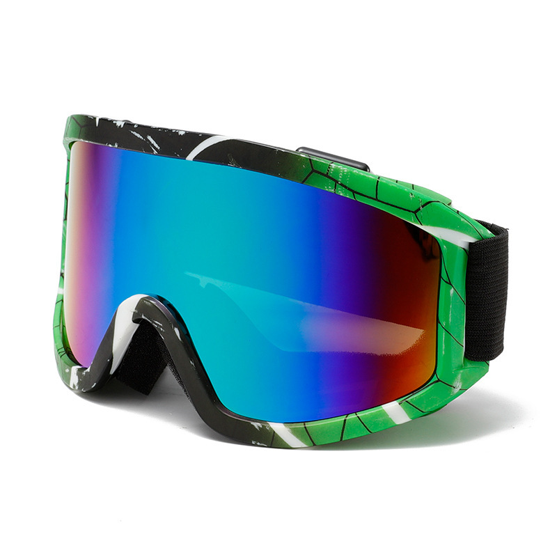 C23 black and green frame green film (including sponge for head circumference)