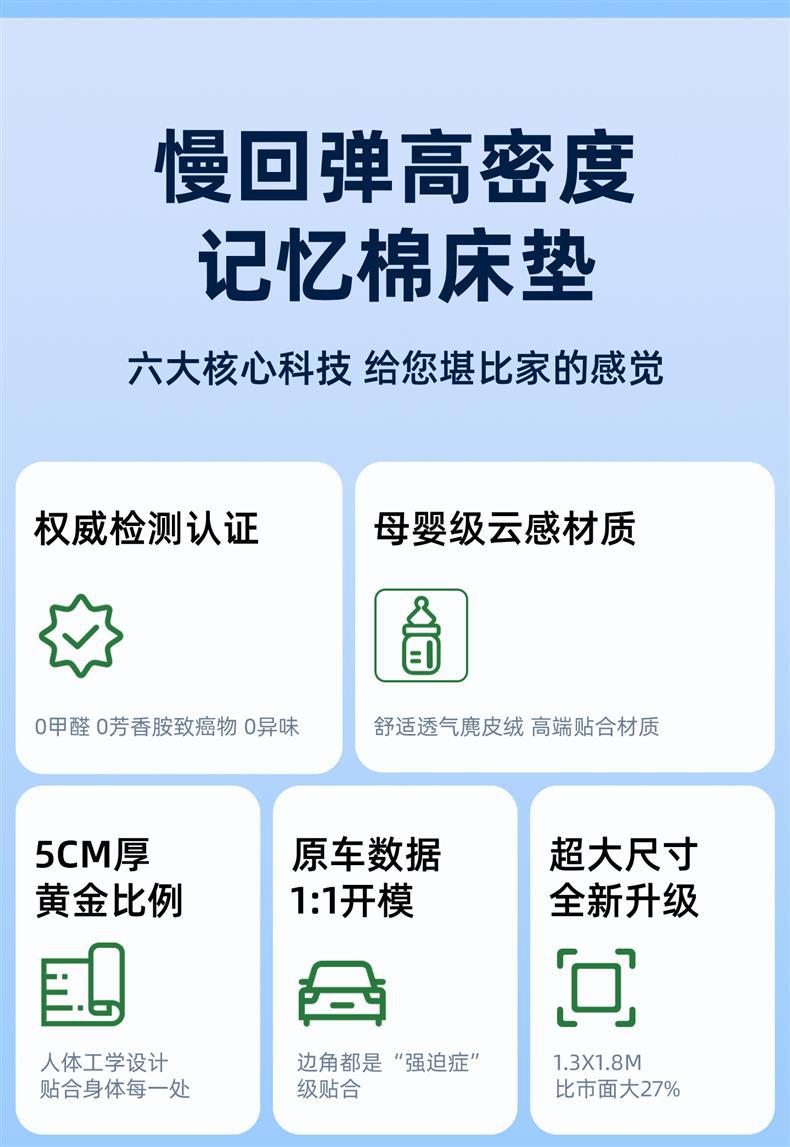 BYD Tang dmi car rear seat sleeping pad, car mattress, essential gadget for sleeping in the car, small bed accessories for self-driving trips