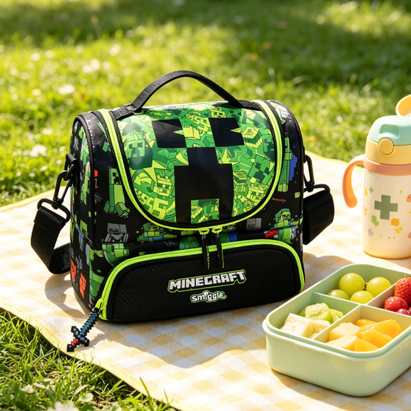 Smiggle New Style Meal Bag Lunch Box Bag Outdoor Lunch Bag Portable Picnic Bag Cartoon Thermal Bag Smiggle New Style Meal Bag Lunch Box Bag Outdoor Lunch Bag Portable Picnic Bag Cartoon Thermal Bag