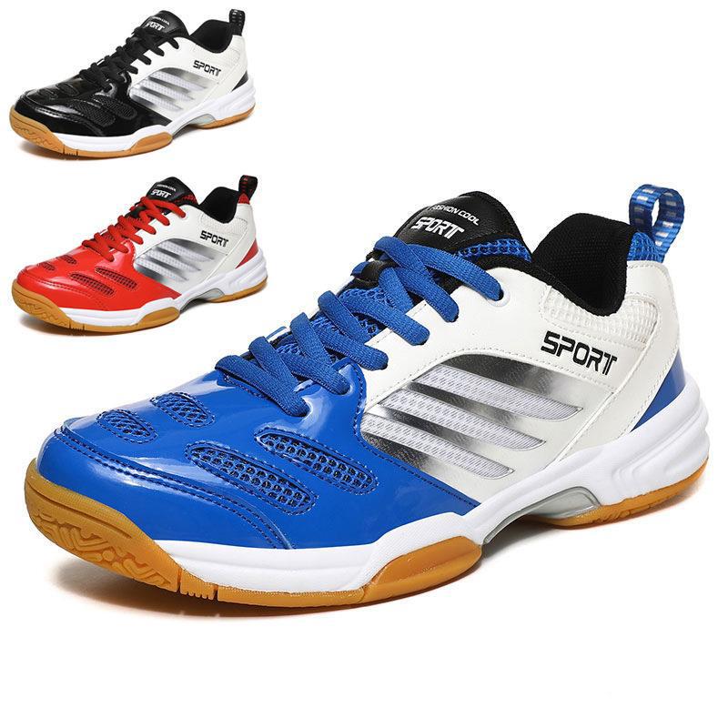 Cross-border generation hair men's and women's badminton shoes beef tendon bottom breathable shock absorption table tennis shoes volleyball shoes tennis shoes large size 46 Cross-border generation hair men's and women's badminton shoes beef tendon bottom breathable shock absorption table tennis shoes volleyball shoes tennis shoes large size 46