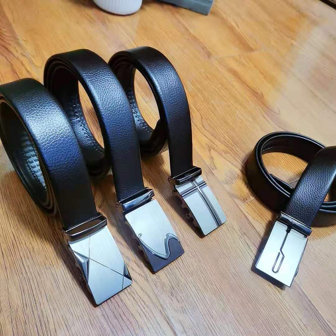 4.0CM合金自动扣头 商务自动扣皮带扣头 男士腰带激光裤扣头