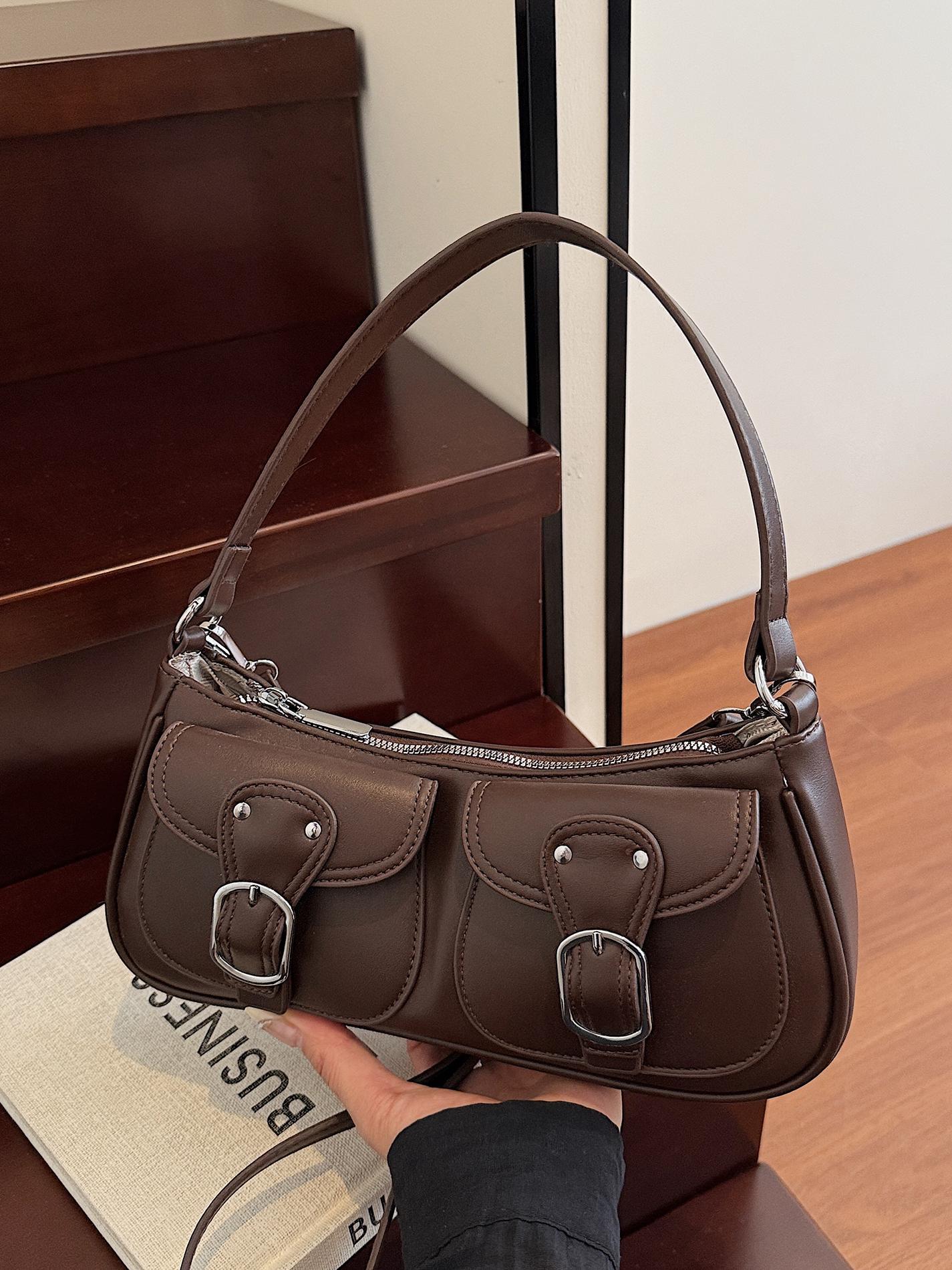 Bolso de axila de viajero explosivo transfronterizo para mujer 2025 nuevo bolso de locomotora de aire occidental de todo fósforo bolso de mensajero de alta gama de nicho