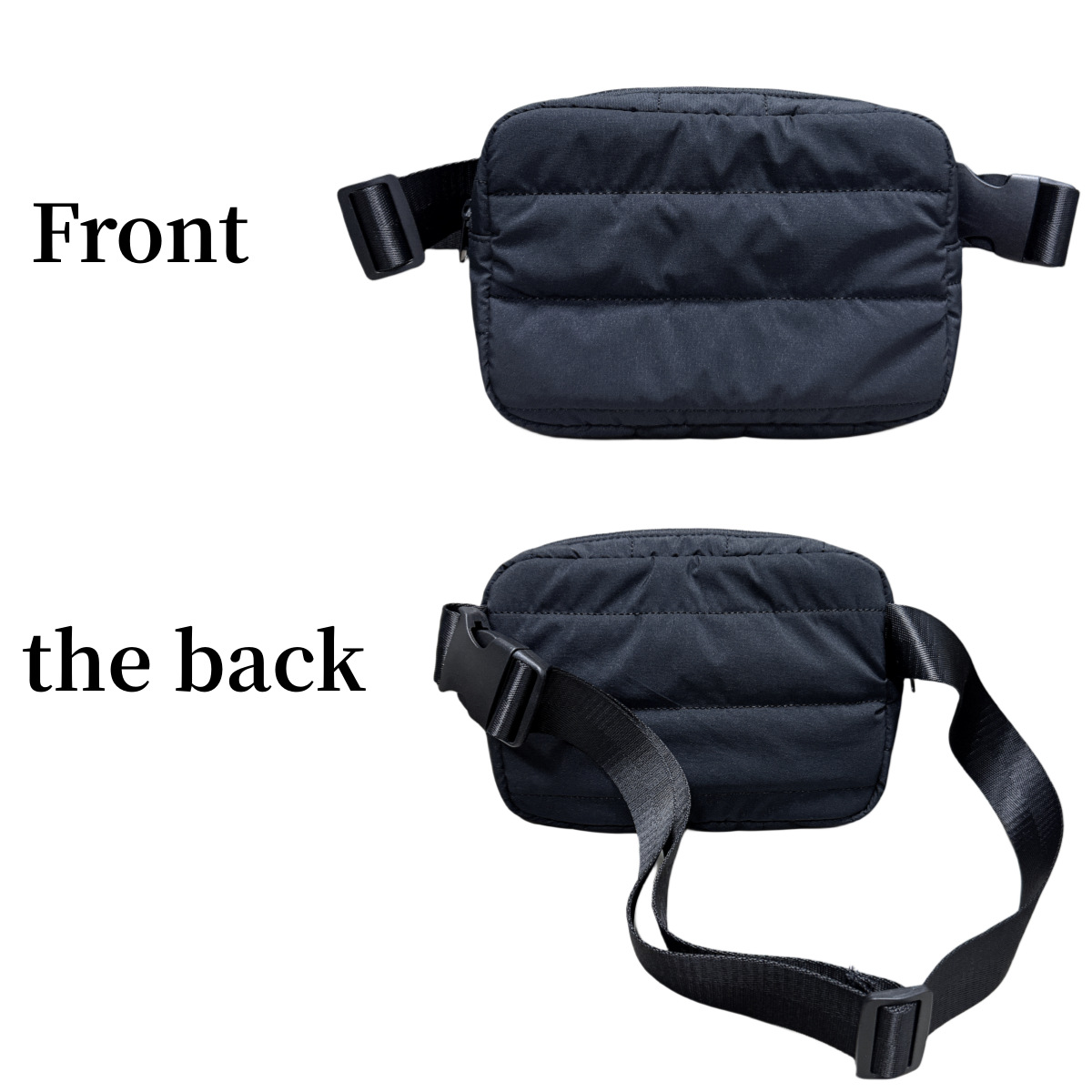 Umhängetaschen für Damen Daunen-Baumwolljacke Damen-Make-up-Aufbewahrungstasche einfache, leichte und modische Fitness-Sport-Lauf-Gürteltasche_voghion.com