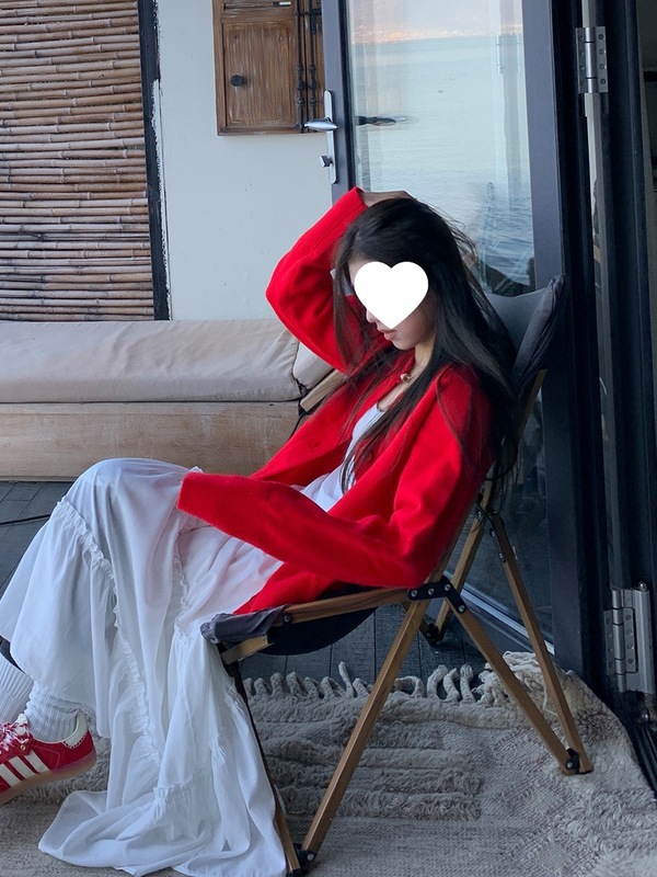 橘子树在哪儿韩系灰色针织开衫女秋季款宽松显瘦百搭短款毛衣外套|undefined