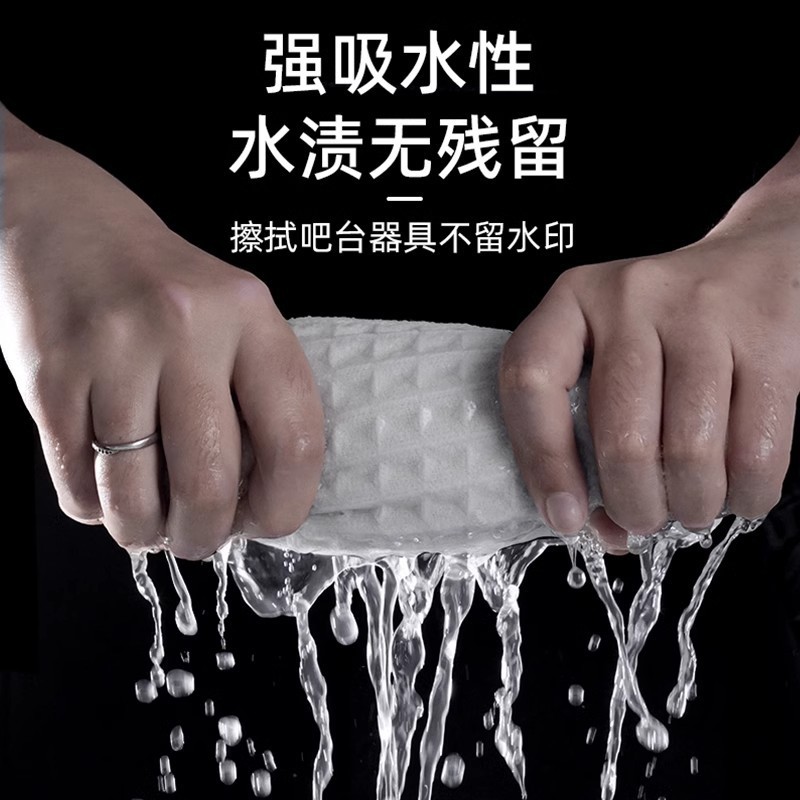 Toallas de cocina gruesas absorbentes de agua, toallas especiales de cocina para limpieza de waffle para el hogar