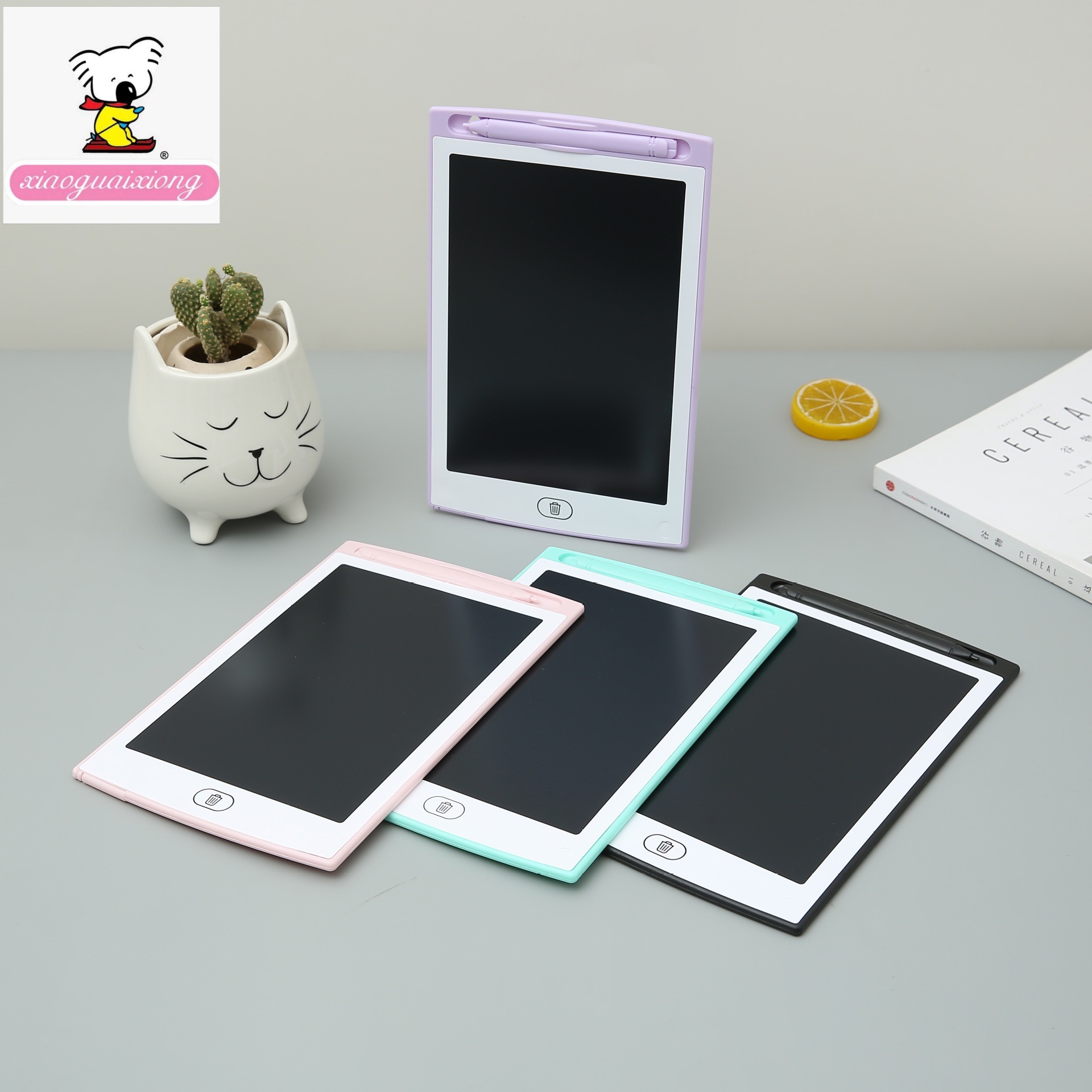 Oso 8,5 pulgadas de 10 pulgadas 12 pulgadas de los niños LCD tablero de escritura a mano bebé LCD electrónico tablero de dibujo juguetes educativos