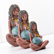 跨境地球母亲立体雕像树脂Millyear盖亚艺术女神塑像大地之母